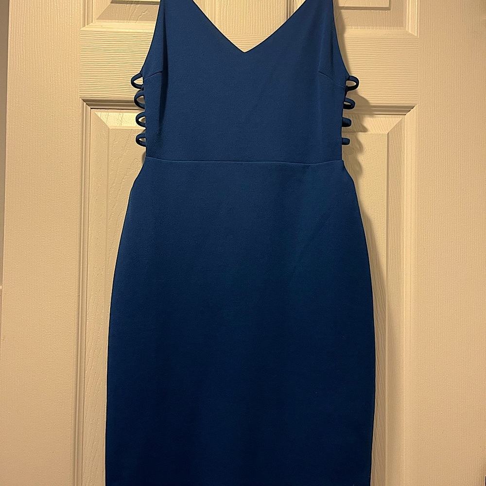 Blue Cutouts Dress | Perfect for Nights Out